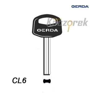 Gerda 041 - surový klíč - CL6